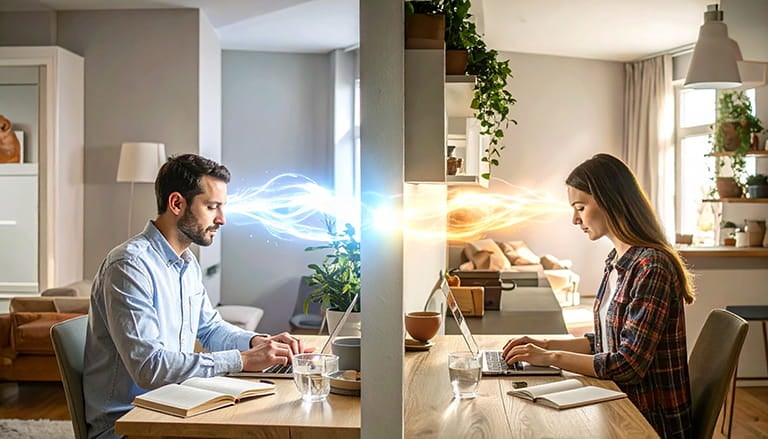 lien énergétique des flammes jumelles lien d'âme